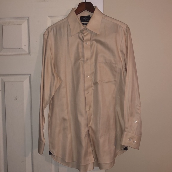 Black Brown 1826 Men’s Button Down Size 16 - Picture 2 of 6